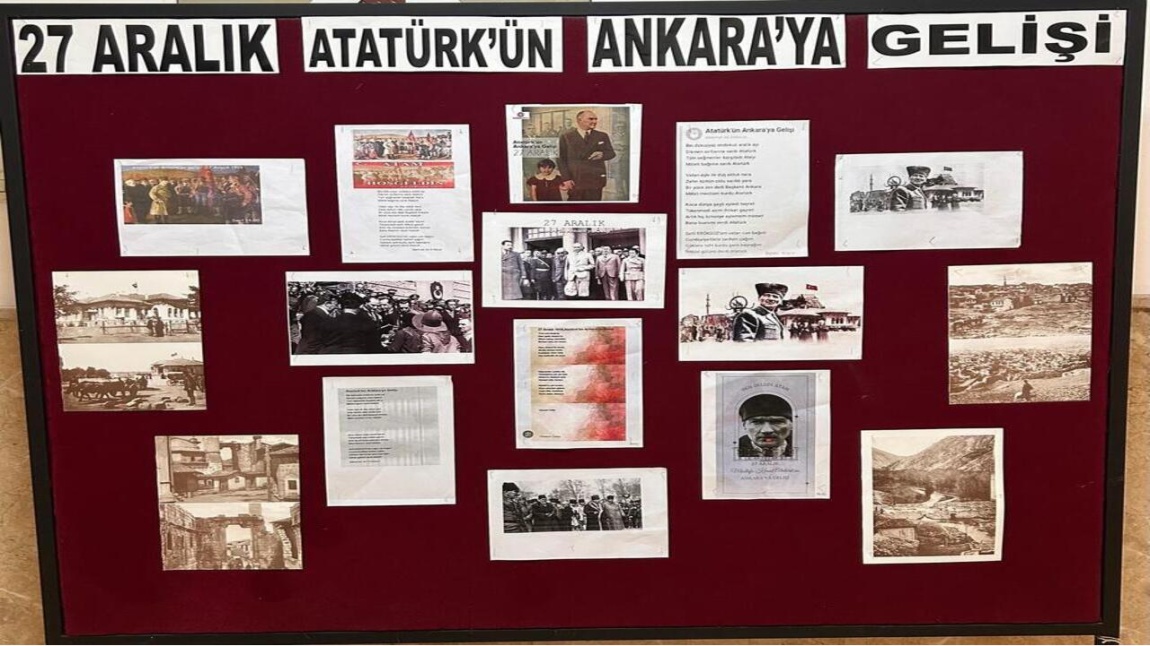 27 Aralık Atatürk'ün Ankara'ya Gelişi